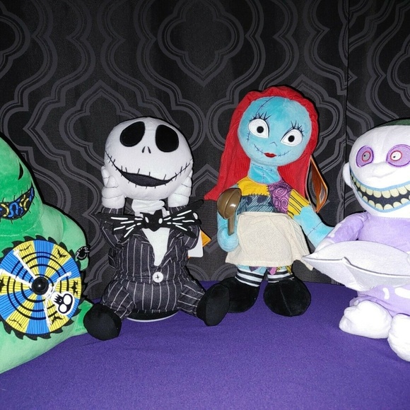 NEW 2021 Nightmare Before Christmas Animated Sing Music Plush Jack Sally Oogie - Picture 1 of 5